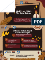 Aksi Nyata PMM Merdeka Belajar Dwi Wahyunanti