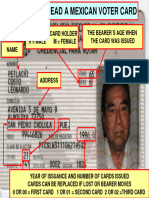 How To Read A Mexican Voter Card