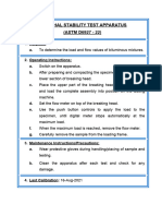 Marshal Stability Test Apparatus