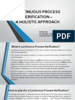 (Pub) Granules India Ltd. - Continuous Process Verification - A Holistic Approach