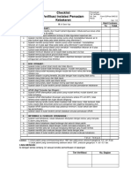 Checklist Form Inspeksi Gedung Full