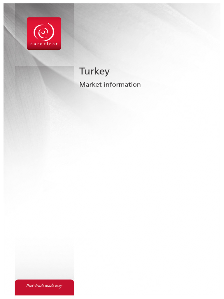 Turkey | PDF | Finance & Money Management | Settlement (Finance)