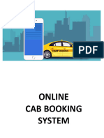 Online Cab Bookiing Report