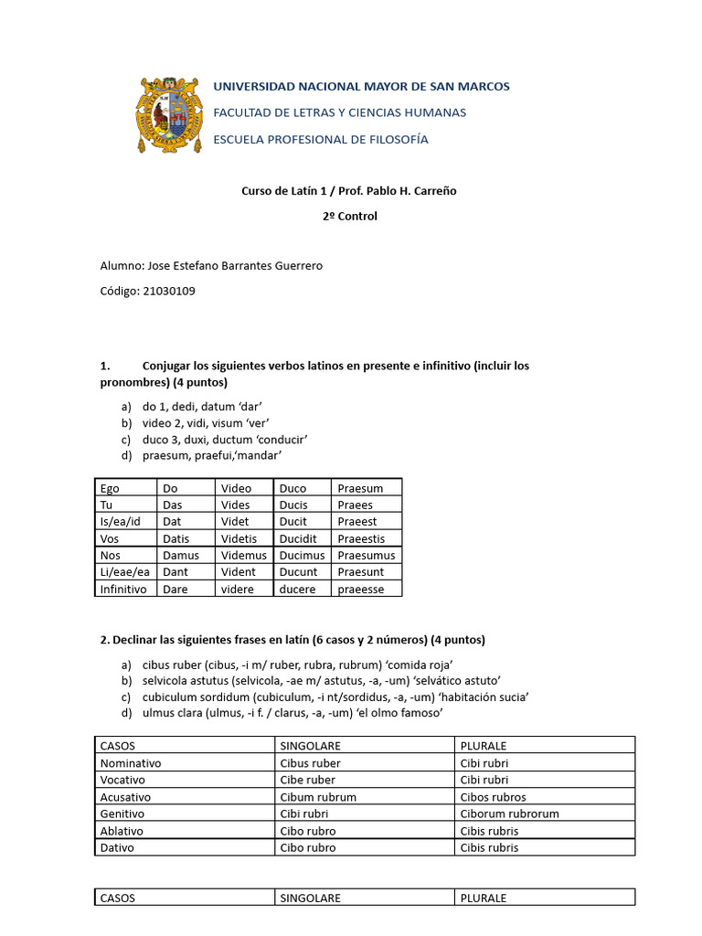 Control In Latin | Control in Latin – ELLHU