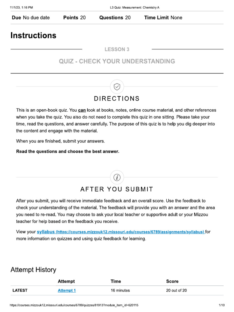 L3 Chemistry | PDF