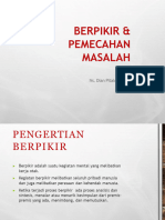 Pert12-Berpikir Dan Pemecahan Masalah