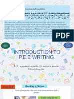 L3 - Into To PEE Writing