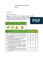 Penilaian Hasil Survei Peserta Didik