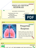 Patofisiologi Kelompok 5 Sistem Respirasi