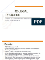 Legal Process Lsessoon 11