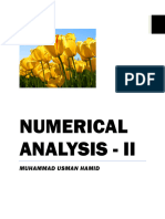 Numerical Analysis - II