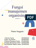 Fungsi Manajemen Organizing