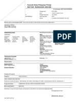 Formulir Klaim Pelayanan Primer: B0011548 - MARDIANUM, AMD - KEB