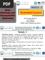 MODULE 3 Embedded Systems Sensors and Interfacing Actuators Communcation Interface