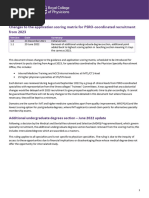 IMT Training Scoring