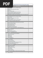 HT Generator Testing Activites