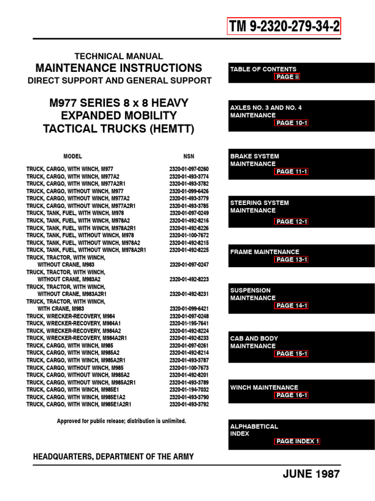 Tm 9 2320 279 34 2 m977 hemtt pdf truck exhaust gas