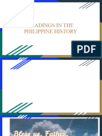 Readings in The Philippine History2023-2024
