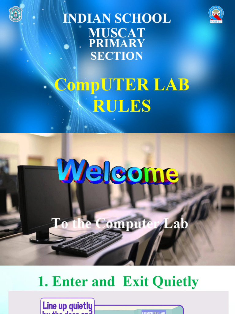 Computer Lab Rules | PDF