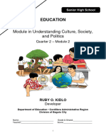 UCSP Q2 Mod2 Understanding-CultureandSociety Baguio Kidlo