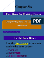 Chapter 6 Four Bases For Revising Essay