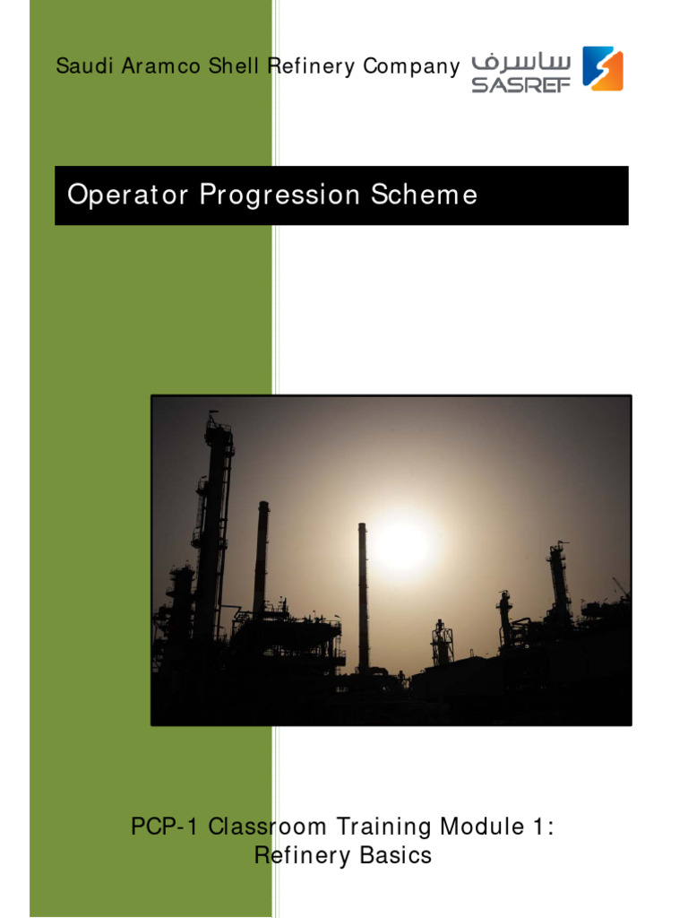 SASREF Refinery Basics Training Module | PDF | Oil Refinery | Petroleum