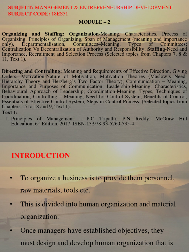 Management Organization and Staffing Guide | PDF | Motivation ...