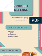 Cream Pink Pastel Minimalist Thesis Defense Presentation