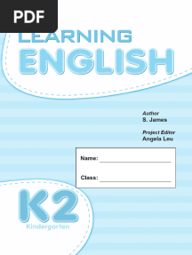 LEARNING ENGLISH Kindergarten 2 - Sample Pages