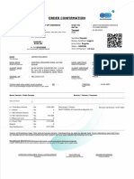 Order Confirmation: Pt. Superintending Company of Indonesia Lab Surabaya Order No Ref No Tanggal