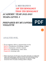 Review On Soil Mechanics