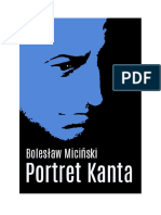 Bolesław Micinski - Portret Kanta - Wersja PDF