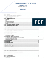 Conditions Specifiques de La Boutique Particuliers: Version Du 25 Mars 2020