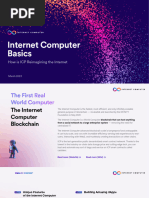 Internet Computer Basics