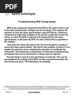 DFTPP Tuning Guide for MS ChemStation | PDF