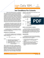 DD - 16M - Partial Flow Conditions For Culverts