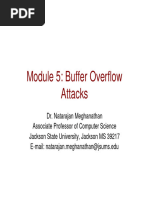 CSC437 Fall2013 Module 5 Buffer Overflow Attacks