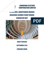 Operation and Mainetance Manual of Dongfang 300mw Steam Turbine Generator Unit-1