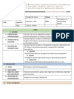 DAILY LESSON PLAN - GROUP 5