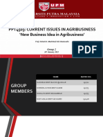 Current Issues in Agribusiness