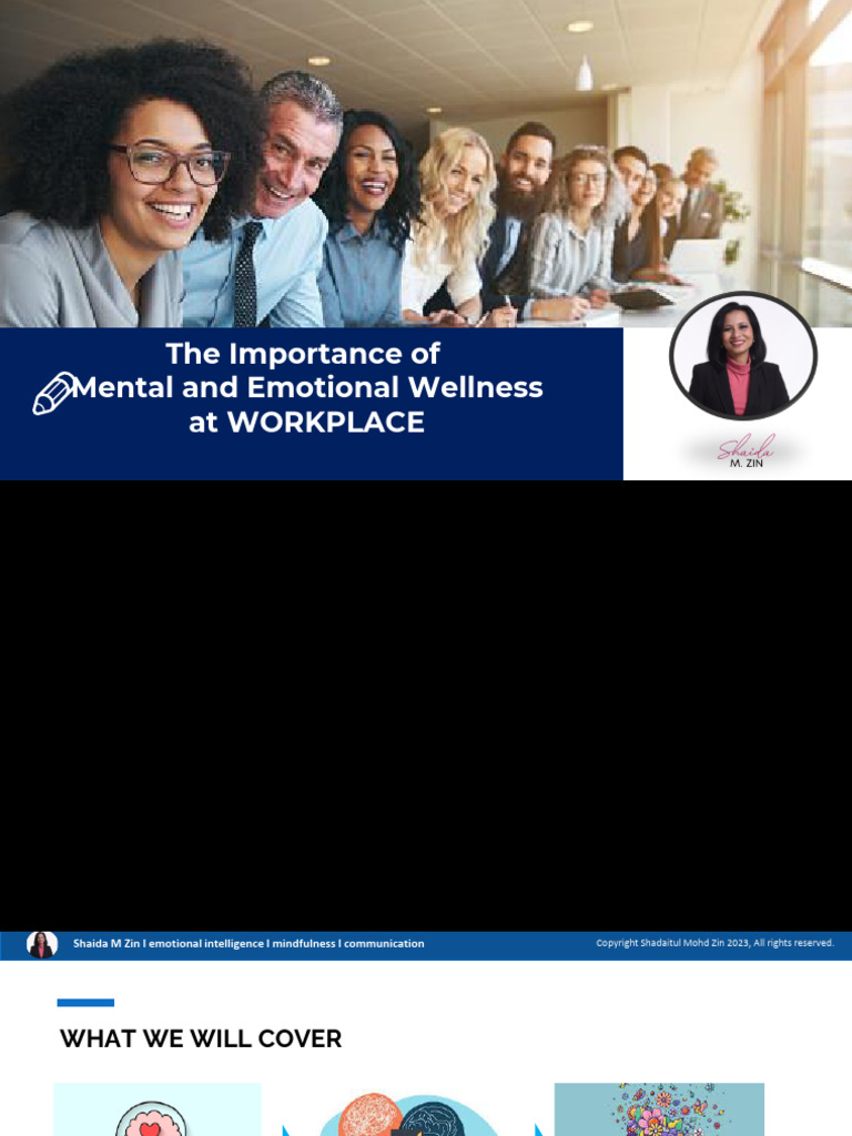 The Importance Of Mental And Emotional Wellness At Workplace Download