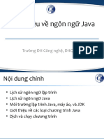 1-Giới thiệu Java