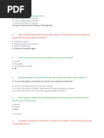 D. Prevent Transmission of Infectious Microorganisms