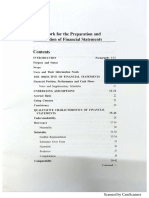 Framework For Preparation & Presentation of Financial Statements - Accounting For Managers