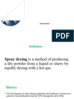 Spray Drying