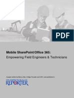 Mobile SharePointOffice 365 Empowering Field Engineers Technicians