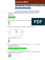 MCQ - Phase Controlled Rectifier