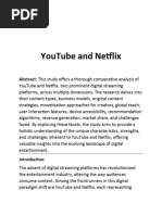 x-YouTube and Netflix