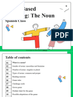EN GBL - The Noun - Spanish Class