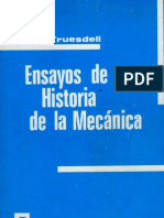 Truesdell-Ensayos de Historia de La Mecánica